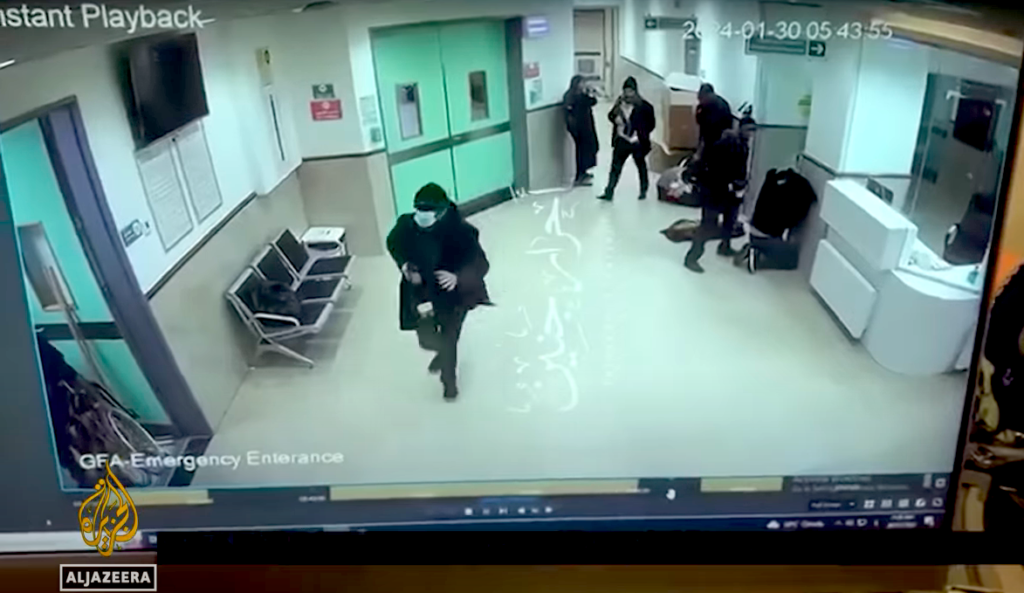 Jenin hospital raid by Israeli undercover death squad