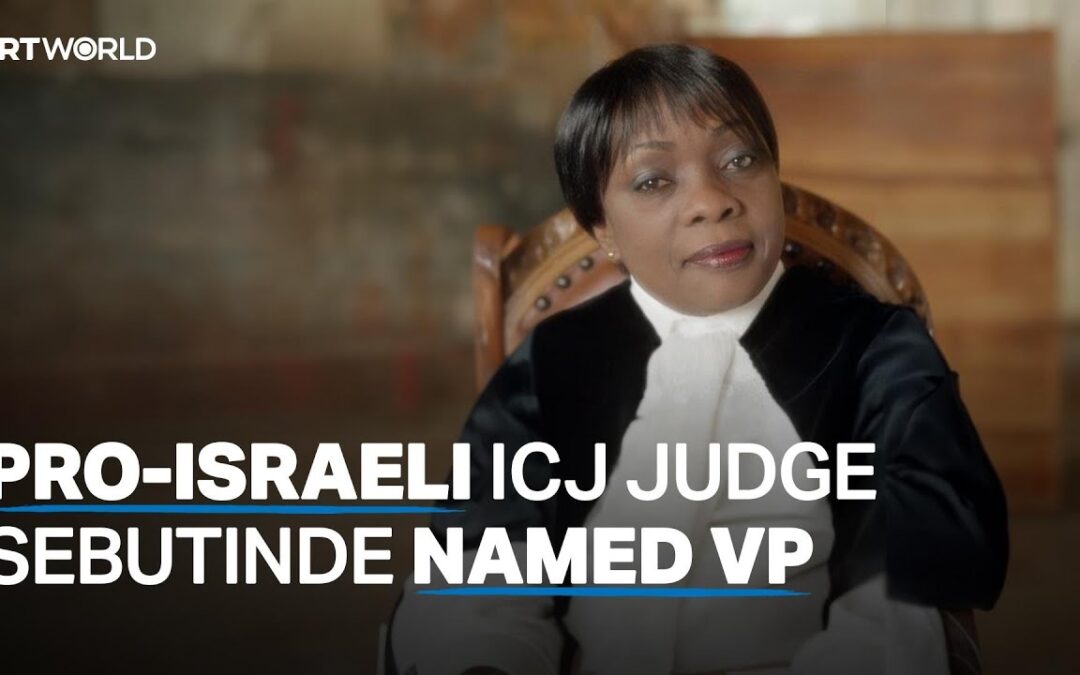 Judge who opposed ICJ measures against Israel elected VP