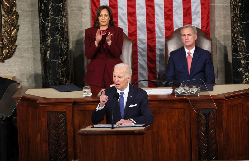 Transcript of Palestine comments in State of the Union 2024