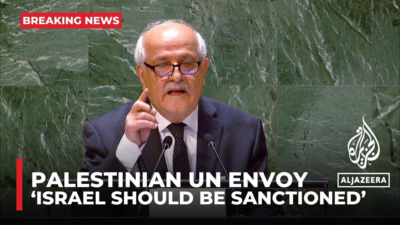 WATCH VIDEO: Palestine UN Ambassador makes impassioned plea for global solidarity with the Palestinian people during UN General Assembly debate on Security Council veto misuse