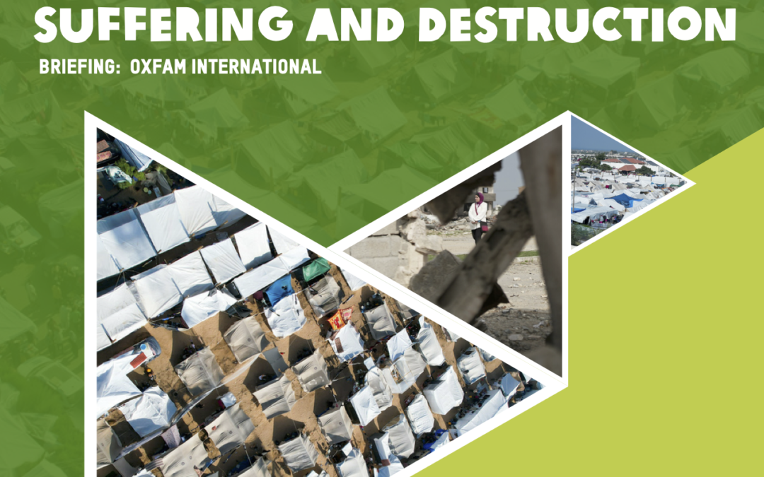 OXFAM releases report outlining how Israel blocks and undermines international humanitarian aid to Gaza